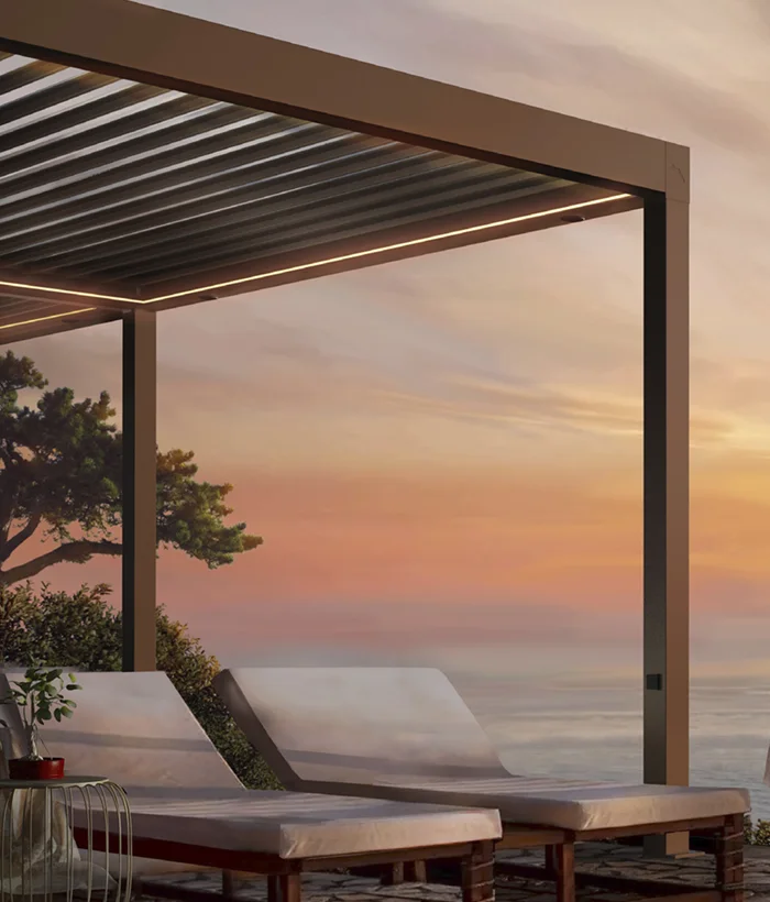 Pérgola bioclimática Ushuaia Plus orientable